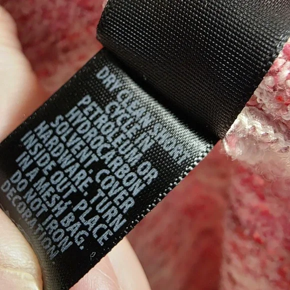 St John Jacket M Pink Tweed Knit Cardigan Duster Long Blazer Wool Blend Sweater - Picture 12 of 13